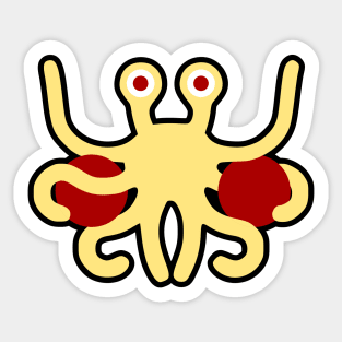 Flying Spaghetti  Monster Sticker